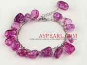Crystal Bracelet with Adjustable Chain Is Sold At $2.35