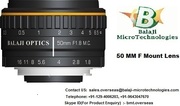 35 MM & 50 MM LARGE FORMAT MACHINE VISION LENS - “BALAJI OPTICS”