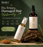 Fix Frizzy,  Damaged Hair Naturally with Fenugreek Hair Oil   Rosemary 